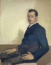 Portrait Marc Odier, 1892, oil on canvas, 100 x 79.1 cm, unmarked, Ferdinand Hodler, Bern 1853–1918