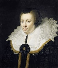 Portrait of a Lady, 1622, oil on canvas, 59 x 51 cm, Dated and monogrammed: J [?] AVR [?] 1622, Jan