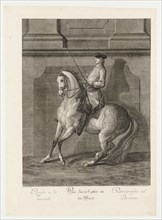 Going back to the wall, 1734, etching, sheet: 60.2 x 43.6 cm |, Plate: 54.7 x 39.4 cm, U.l., below