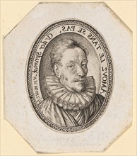 Gheraert van der Spronck (Verspronck), 1581, copperplate engraving, sheet: 4.6 x 3.5 cm (oval cut),