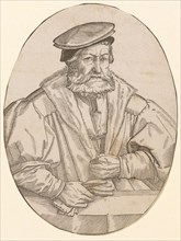 Portrait of Jacob Sturm, c. 1568, woodcut, without frame, sheet: 17.1 x 12.9 cm, unsigned, Tobias