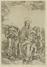 Cristofano di Michele Robetta, Italian, 1462-1552, Madonna and Child with John the Baptist and