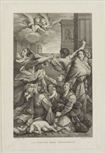 Francesco Rosaspina, Italian, 1760-1841, after Guido Reni, Italian, 1575-1642, Murder of the