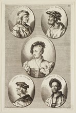 Jacob von Sandrart, German, 1630-1708, after Joachim von Sandrart I, German, 1606-1688, Portraits