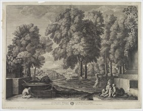 Etienne Baudet, French, 1638-1711, after Nicolas Poussin, French, 1594-1665, (Untitled), 1684,