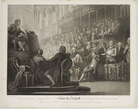 Luigi Schiavonetti, Italian, 1765-1810, Louis XVI Addressing the National Convention, ca. 1796,