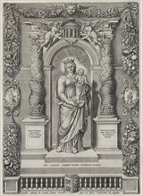 Nicolas Beatrizet, French, 1515-1562, Notre-Dame de Lorette, 1540/1560, Engraving printed in black,