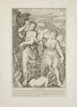 Karl Gustav von Amling, German, 1651-1702, after Pietro Candido, Netherlandish, 1548-1628, Summer,
