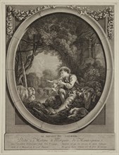 Jacques Firmin Beauvarlet, French, 1731-1797, after François Boucher, French, 1703-1770, Le depart