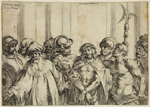 Vespasiano Strada, Italian, 1582-1622, Ecce Homo, between late16th and early 17th century, etching