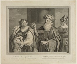 Robert Strange, English, 1721-1792, after Guercino (Giovanni Francesco Barbieri), Italian,