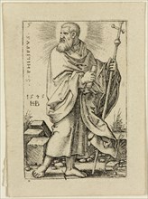 Hans Sebald Beham, German, 1500-1550, Philip, 1545, Engraving printed in black ink on wove paper,
