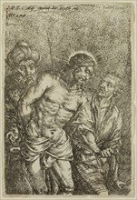 Jonas Umbach, German, 1624-1680, Christ Rejected, 17th century, etching printed in black ink on