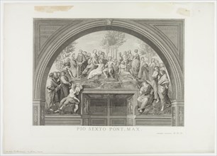 Giovanni Volpato, Italian, 1733-1803, after Raphael, Italian, 1483-1520, after Stefano Tofanelli,