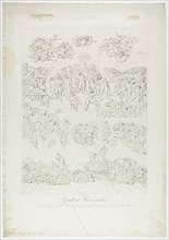 Niccolo La Volpe, Italian, 1789-1876, after Michelangelo, Italian, 1475-1564, Last Judgment, 19th