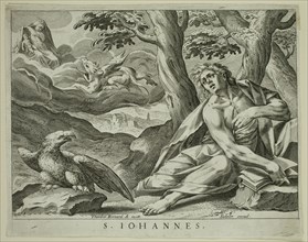 Théodore Bernard, French, 1534-1592, S. Iohannes., between 1534 and 1592, engraving printed in