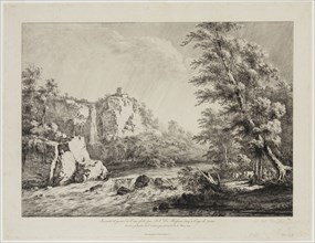 Jean Jacques de Boissieu, French, 1736-1810, (Untitled), 1809, etching printed in black ink on wove