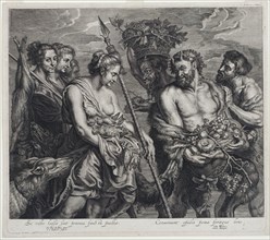 Schelte Adams Bolswert, Dutch, 1586-1659, after Peter Paul Rubens, Flemish, 1577-1640, Return of