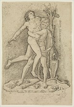Giovanni Antonio da Brescia, Italian, ca. 1460-1520, Hercules and Antaeus, ca. between 1460 and