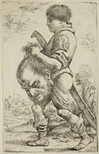 Giuseppe Caletti, Italian, 1600-1660, David with the Head of Goliath, between 1600 and 1660,