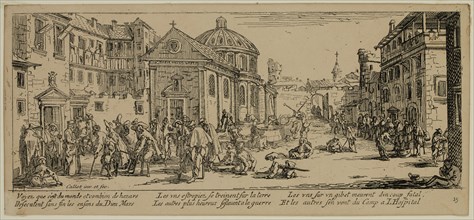 Unknown (French), after Jacques Callot, French, 1592-1635, L'Hopital, between late 18th and 19th