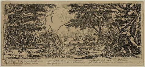 Unknown (French), after Jacques Callot, French, 1592-1635, La revanche des paysans, between late