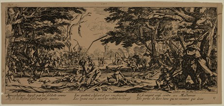 Unknown (French), after Jacques Callot, French, 1592-1635, La revanche des paysans, between late