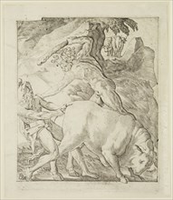 Gian Jacopo Caraglio, Italian, 1500-1570, Hercules Slaying the Robber Cacus, between 1500 and 1570,