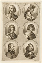 Richard Collin, Flemish, 1627-1697, after Jacob von Sandrart, German, 1630-1708, F. de Quenoi,
