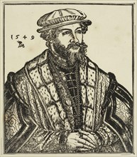 Lucas Cranach the Younger, German, 1515-1586, Dr. Christian Bruck, Called Pontanus, 1549, woodcut