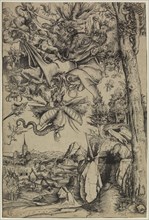 Lucas Cranach the Elder, German, 1472-1553, Temptation of Saint Anthony, 1506, woodcut printed in