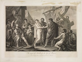 Domenico Cunego, Italian, 1727-1794, after Gavin Hamilton, English, 1723-1798, Anger of Achilles
