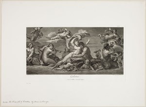 Domenico Cunego, Italian, 1727-1794, after Agostino Carracci, Italian, 1557-1602, Triumph of