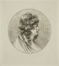 Dominique Vivant Denon, French, 1747-1826, Lady Hamilton, between 1747 and 1826, etching printed in