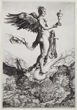 after Albrecht Dürer, German, 1471-1528, Nemesis, between late 15th and 16th century,