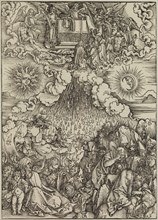 Albrecht Dürer, German, 1471-1528, Opening of the Fifth and Sixth Seals, between 1497 and 1498,