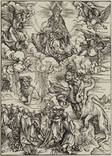 Albrecht Dürer, German, 1471-1528, The Beast with Two Horns Like a Lamb, between 1496 and 1497,