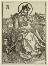Hans Baldung Grien, German, 1484-1545, The Virgin on the Grassy Bank, between 1505 and 1507,