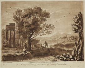 Richard Earlom, English, 1743 - 1822, after Claude Gellée, French, 1600-1682, Mercury and Battus,