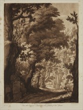 Richard Earlom, English, 1743 - 1822, after Claude Gellée, French, 1600-1682, Forest Scene, ca.
