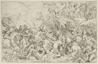 Horazio Farinati, Italian, 1559-1616, after Paolo Farinato, Italian, 1524-1606, The Crossing of the