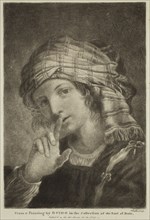 William Baillie, English, 1723-1810, after Guido Reni, Italian, 1575-1642, Girl Wearing a Turban