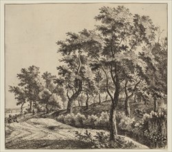 Jan Hackaert, Dutch, 1628 - after 1685, The Small River, ca. 1653, etching printed in black ink on