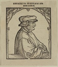 Hans Holbein the Younger, German, 1497-1543, The Mathematician, Jan Stoefler of Tubingen, between