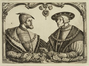 C.B. Hopfer, German, active ca. 1531, Emperor Charles V and His Brother Ferdinand, between 1517 and