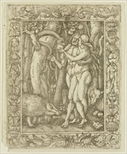Lambert Hopfer, German, after Albrecht Dürer, German, 1471-1528, Adam and Eve, 16th century,