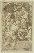 Lambert Hopfer, German, after Albrecht Dürer, German, 1471-1528, Entombment of Christ, 16th