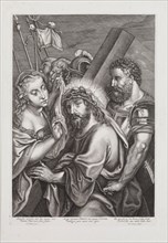 Conrad Lauwers, Flemish, 1632-1685, after Peter Paul Rubens, Flemish, 1577-1640, Christ Bearing His