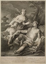 Louis Simon Lempereur, French, 1728-1807, after Pierre Jacques Cazes, French, 1676-1754, Pyrame et