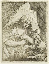Lorenzo Loli, Italian, 1612-1691, Saint Mary Magdalene, 17th century, etching and engraving printed